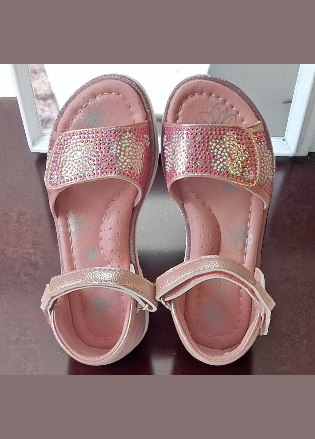 Ортопедичні босоніжки для дівчинки літні сандалії на липучках Клібі Clibee (336147434)