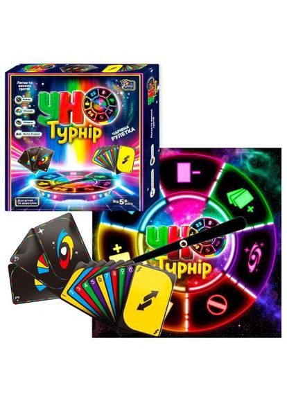 Настільна гра Уні Fun Game 112 карт азартна гра для дітей та дорослих. ProDobro (367091981)