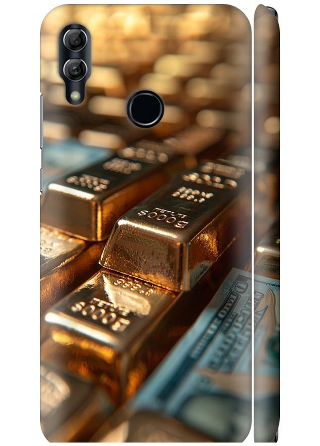 3D пластиковый матовый чехол 'Сияние золота' для Endorphone Huawei Honor 10 Lite (291131921)