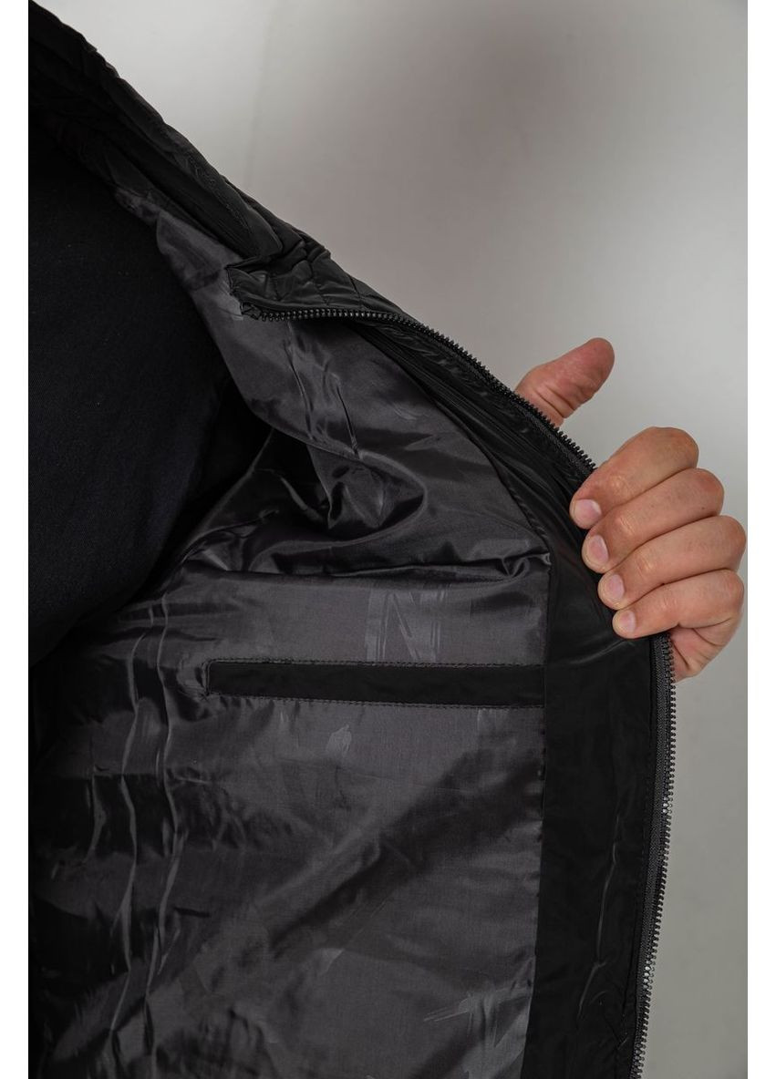 Чорна демісезонна куртка чоловіча демісезонна,, 214r827к Ager