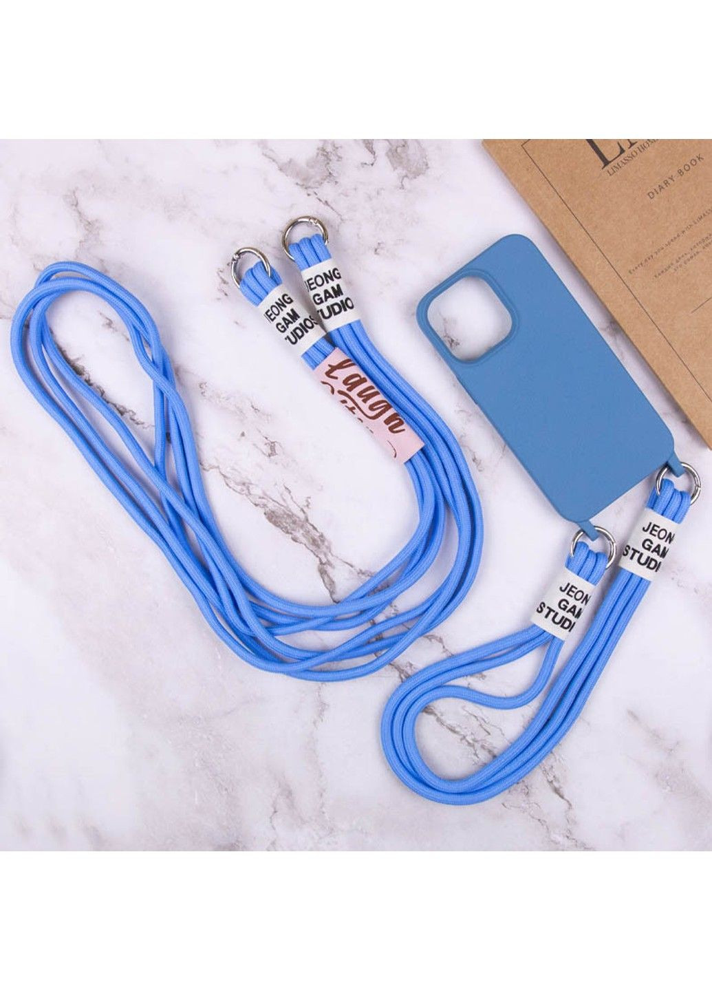 Чохол TPU two straps California для Apple iPhone 13 (6.1") Epik (295132913)