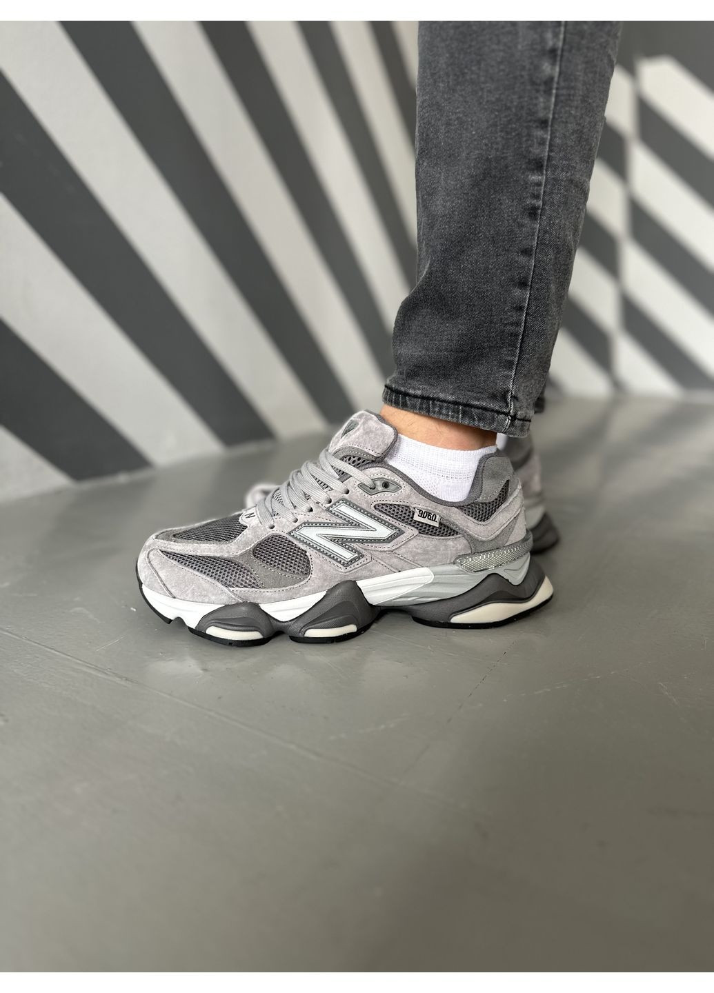 КРОСІВКИ ЖІНОЧІ NEW BALANCE 9060 X JOE FRESHGOODS DARK GRAY НЬЮ БЕЛАНС 9060 No Brand сірі демісезони (367173477)