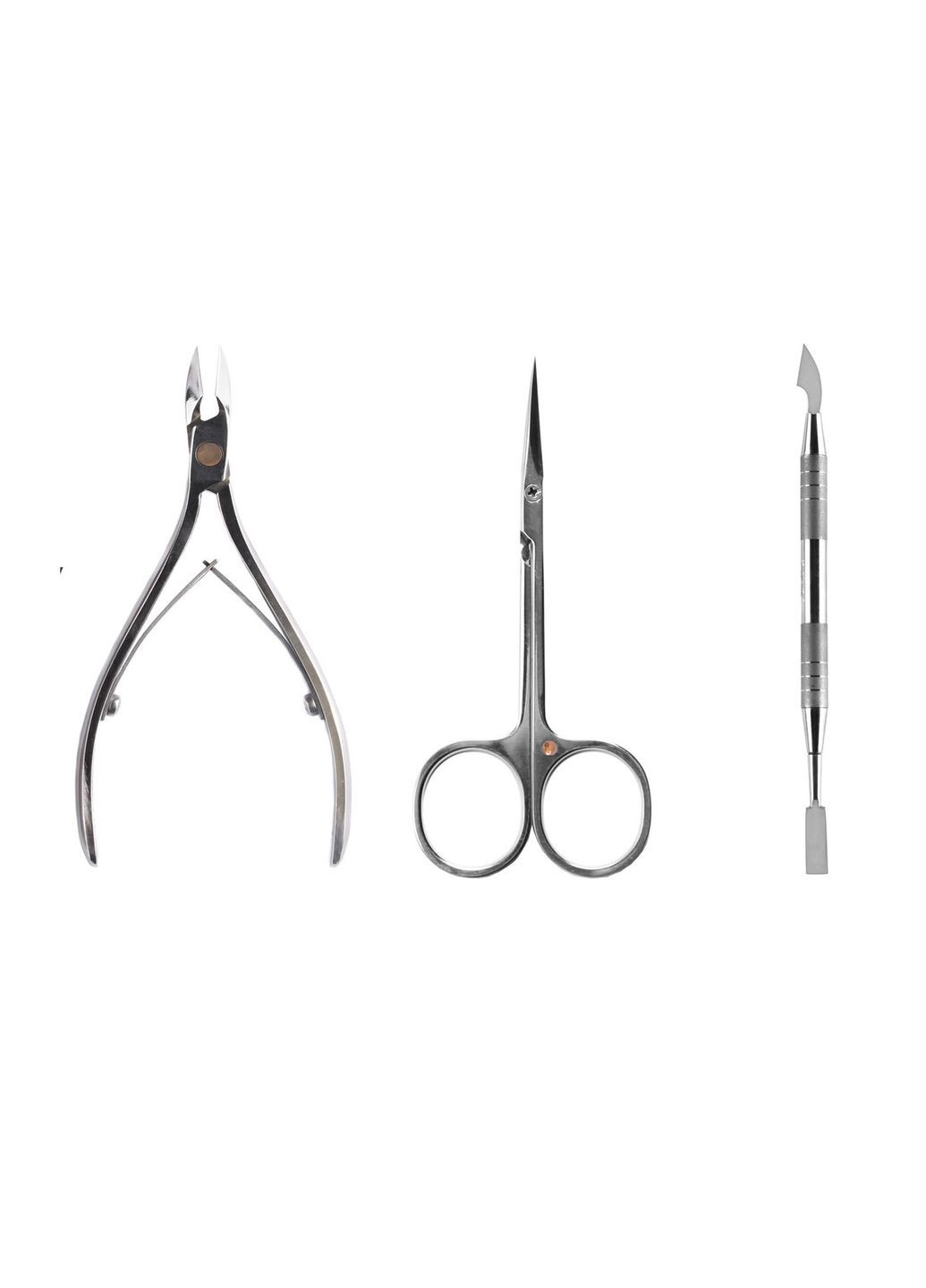 Набір професійних інструментів для манікюру та педикюру кусачки, ножиці, лопатка Olton (315342055)