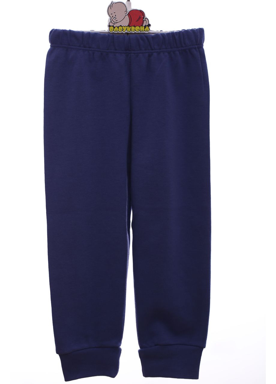 Синя всесезон піжама для хлопчика трикотажна синя cit cit kids 128 см (44786) BABYKROHA