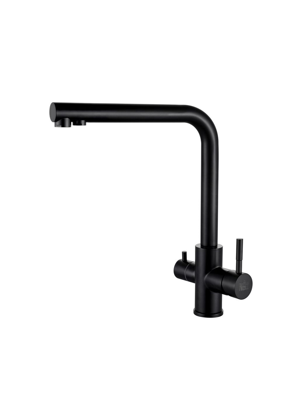 Комбінований змішувач на кухню чорний на 4 води FBB-33 Nett (336935113)