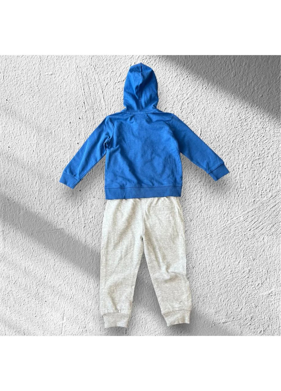 Спортивний костюм, двунитка, без утеплення для хлопчика Блакитно-сірий Piazza Italia (361243495)