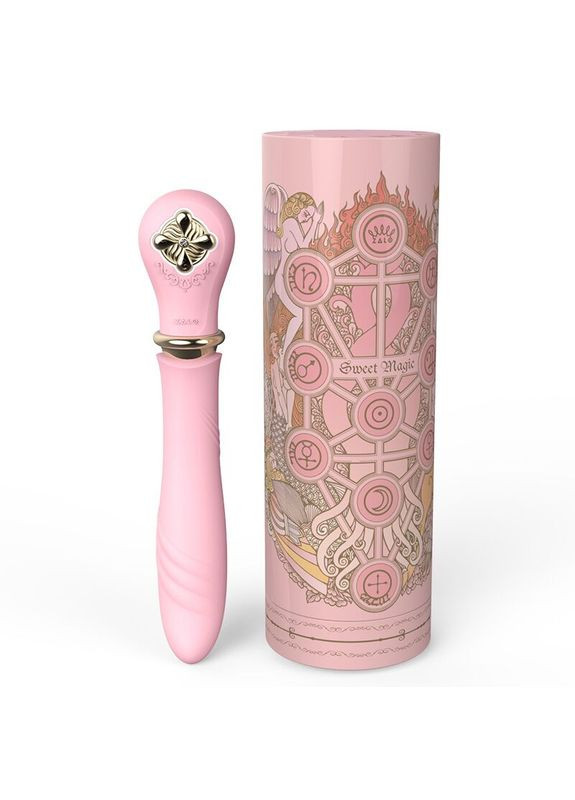 Пульсатор с подогревом Sweet Magic – Desire Fairy Pink, турбо режим Zalo (296627150)