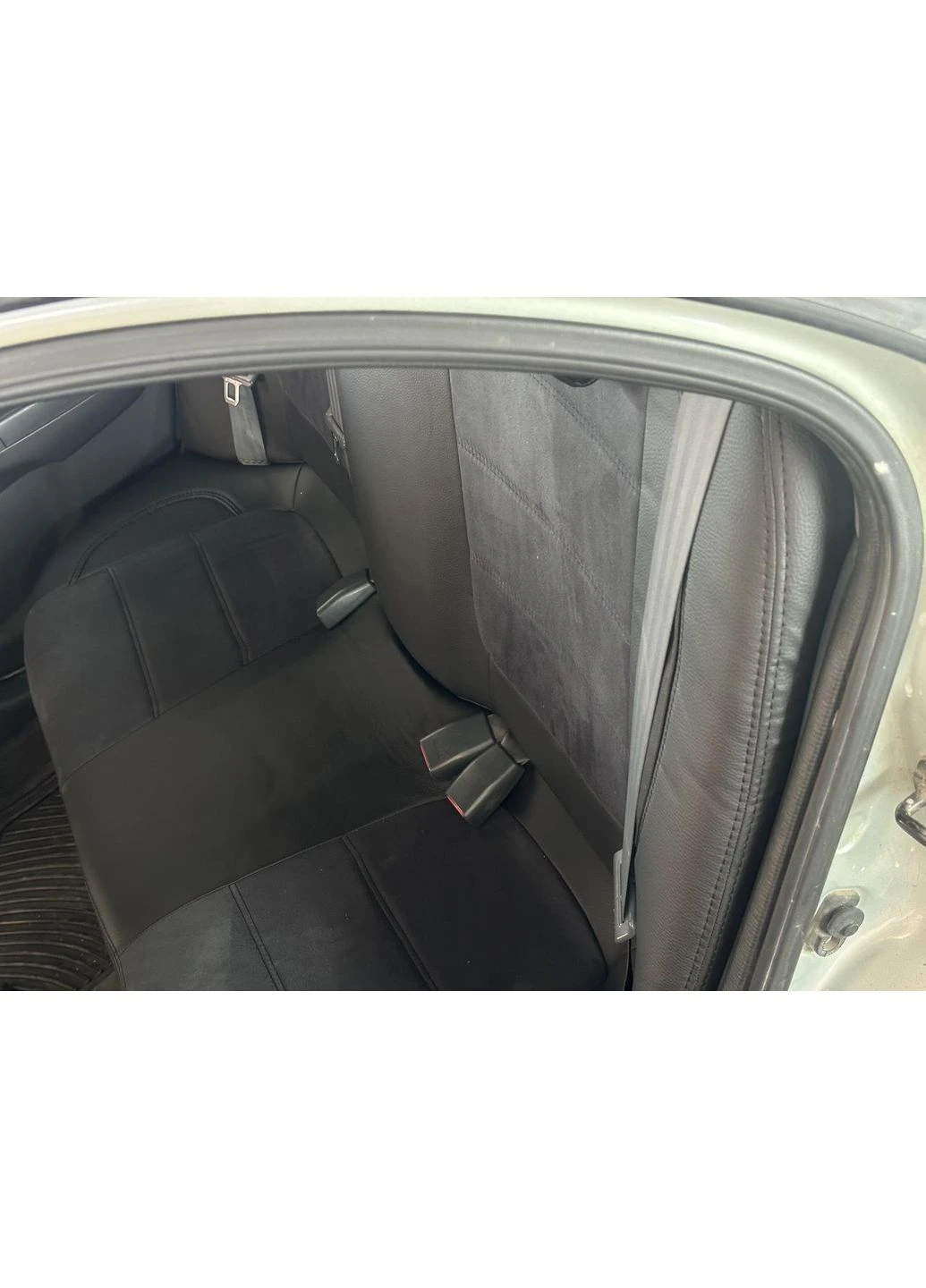 Авточехлы Nissan Classic 2006-2012 (Экокожа + Замша) Чехлы в салон EMC-ELEGANT EMC ELEGANT Almera (398182807)