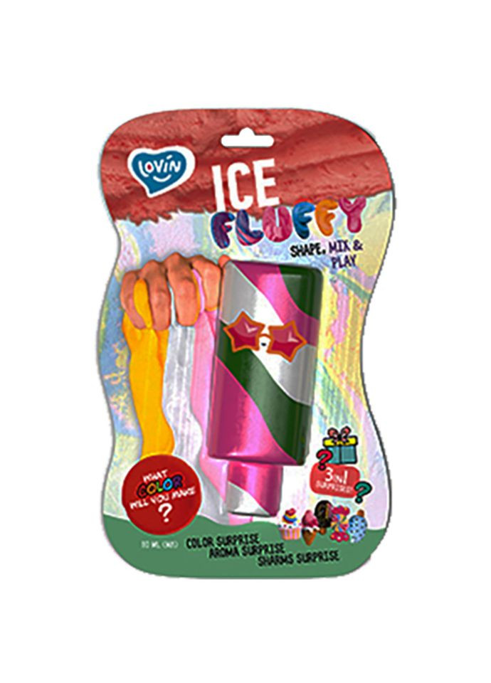 Лізун-антистрес TM Ice Fluffy ескімо 110 мл 80127 Lovin (367961539)