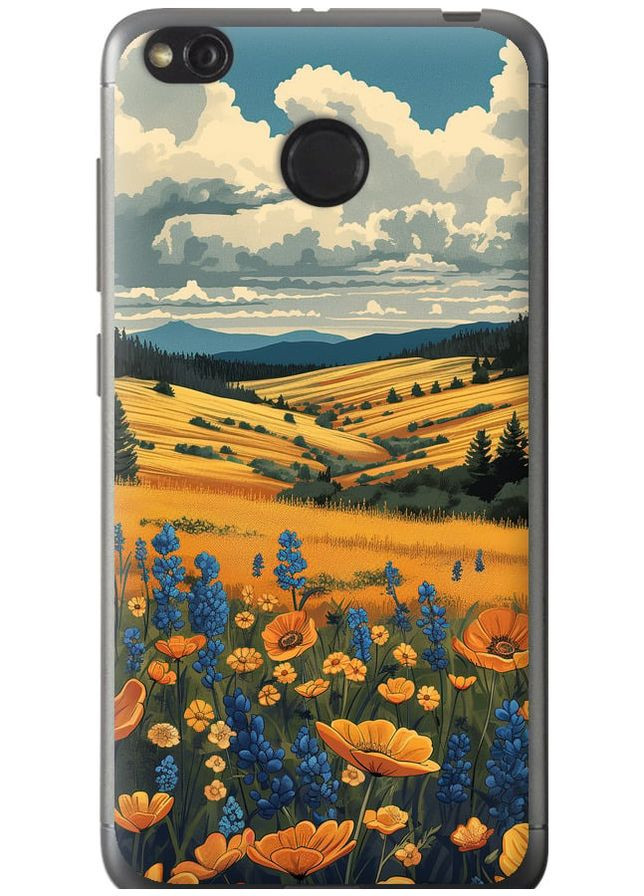 Силиконовый чехол 'Украинское поле' для Endorphone Xiaomi Redmi 4X (288578139)