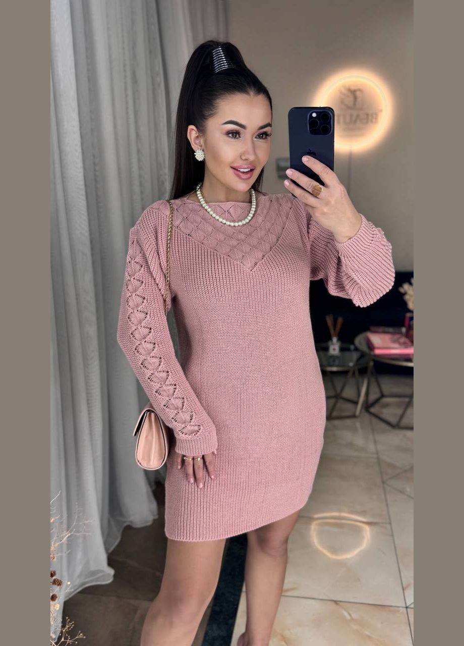 Рожева сукня в´язана No Brand