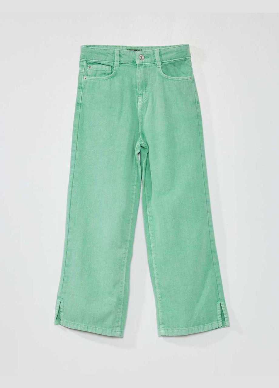 Светло-зеленые джинсы демисезон,светло-зеленый, Kiabi