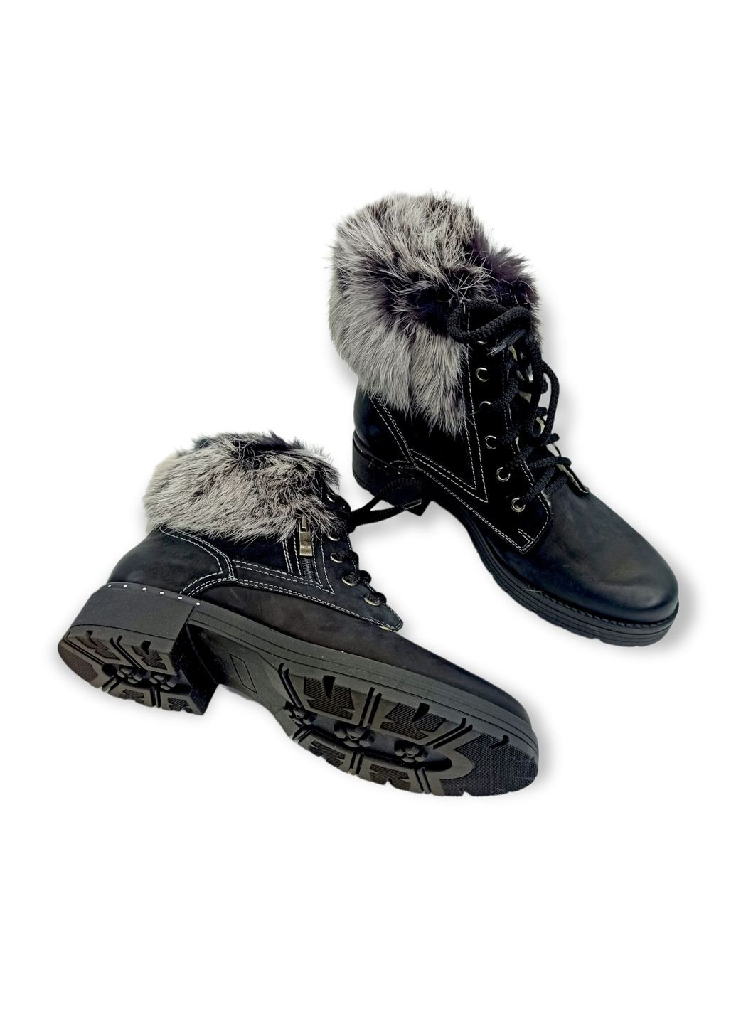Зимние ботинки (р) нубук 0-1-1-5-0952-011 Pollonus