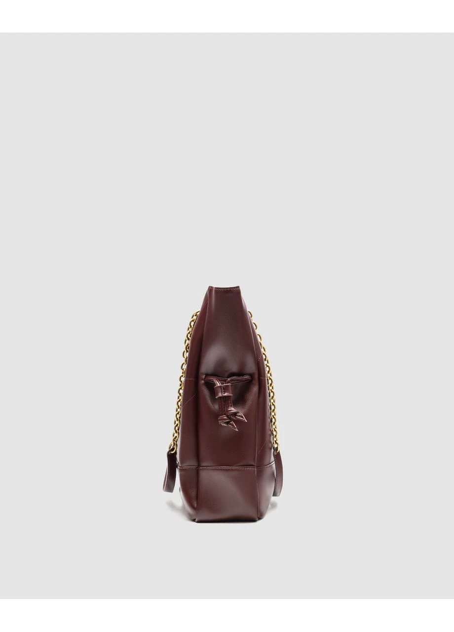 Сумка жіноча Jamie Shopping Leather Tote Bag Rouge Merlot No Brand (389394051)