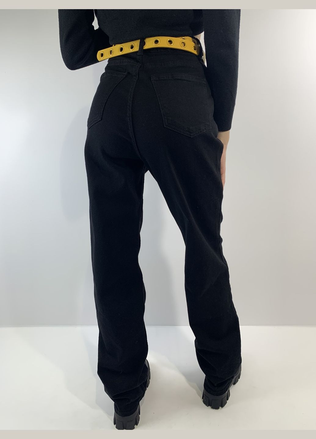 Джинси — труби, чорного кольору Dekploy - (278409276)