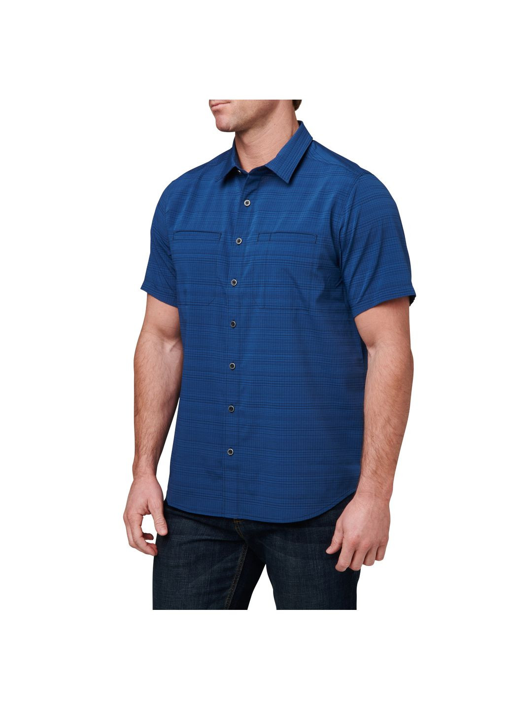 Сорочка тактична Ellis Short Sleeve Shirt Pacific Navy 5.11 Tactical (315822294)