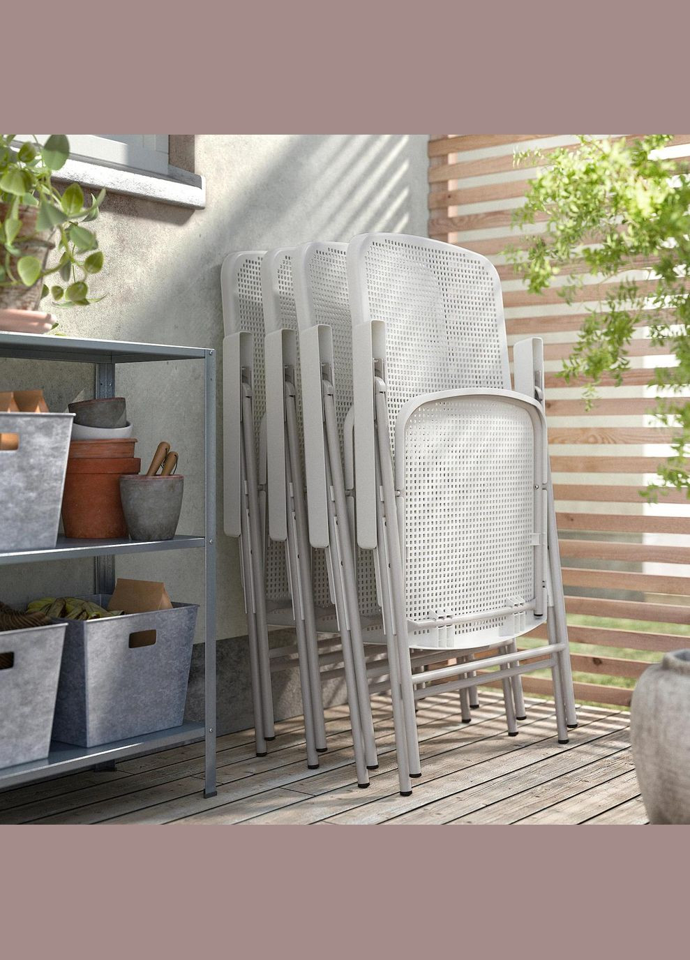 Стіл+4 розкладних стільці ІКЕА TORPARO 130 см (s29494869) IKEA (278407733)