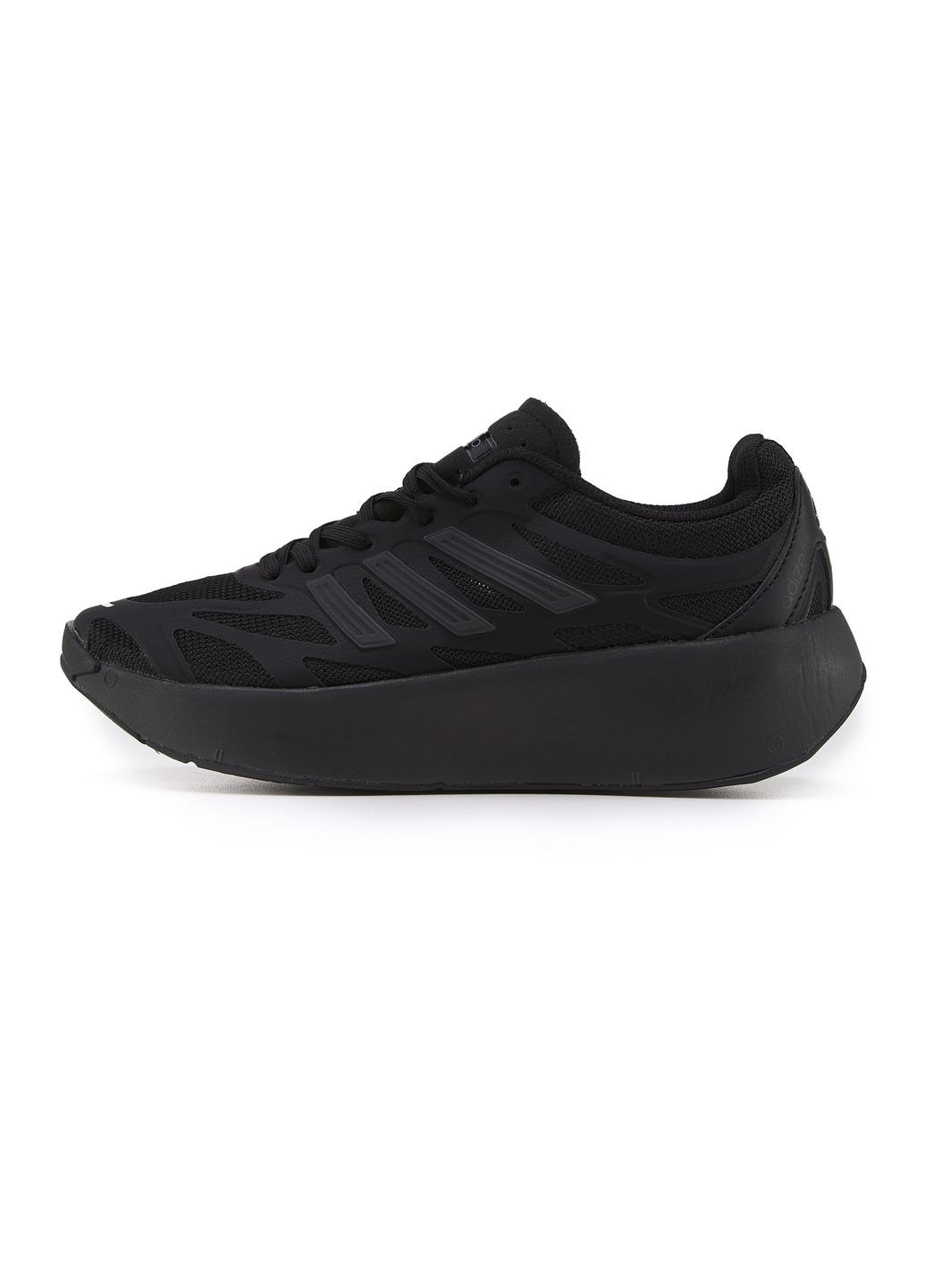 Черные демисезонные кроссовки мужские adidas adizero aruku black адидас адизеро No Brand