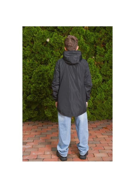 Черная демисезонная ветровка No Brand