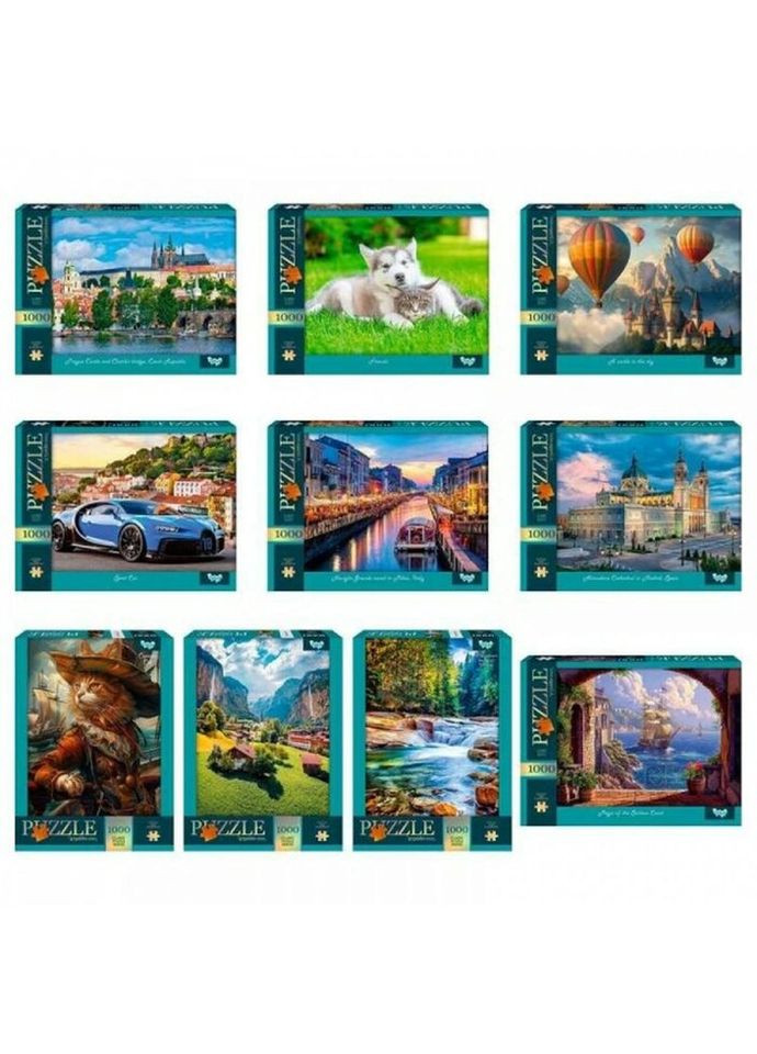 Пазлы C1000-13-01-02-03-04-10 1000 деталей Danko Toys (335585270)