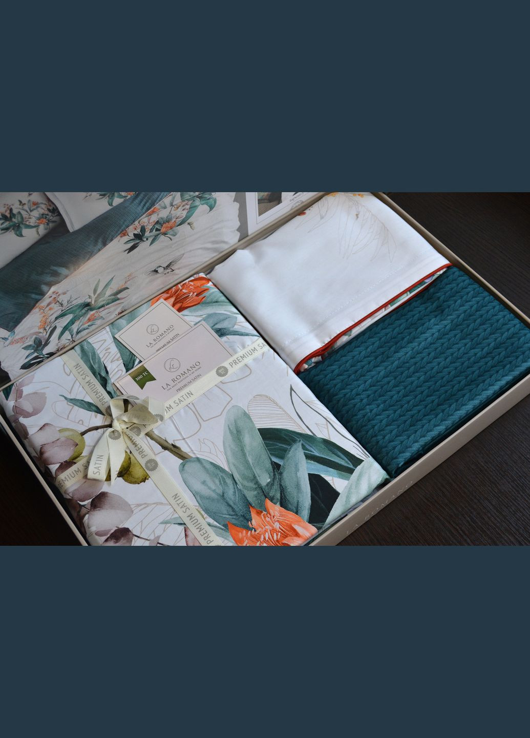 Постільна білизна Premium Satin 200×220 Nadia Tapestry La Romano (365730502)