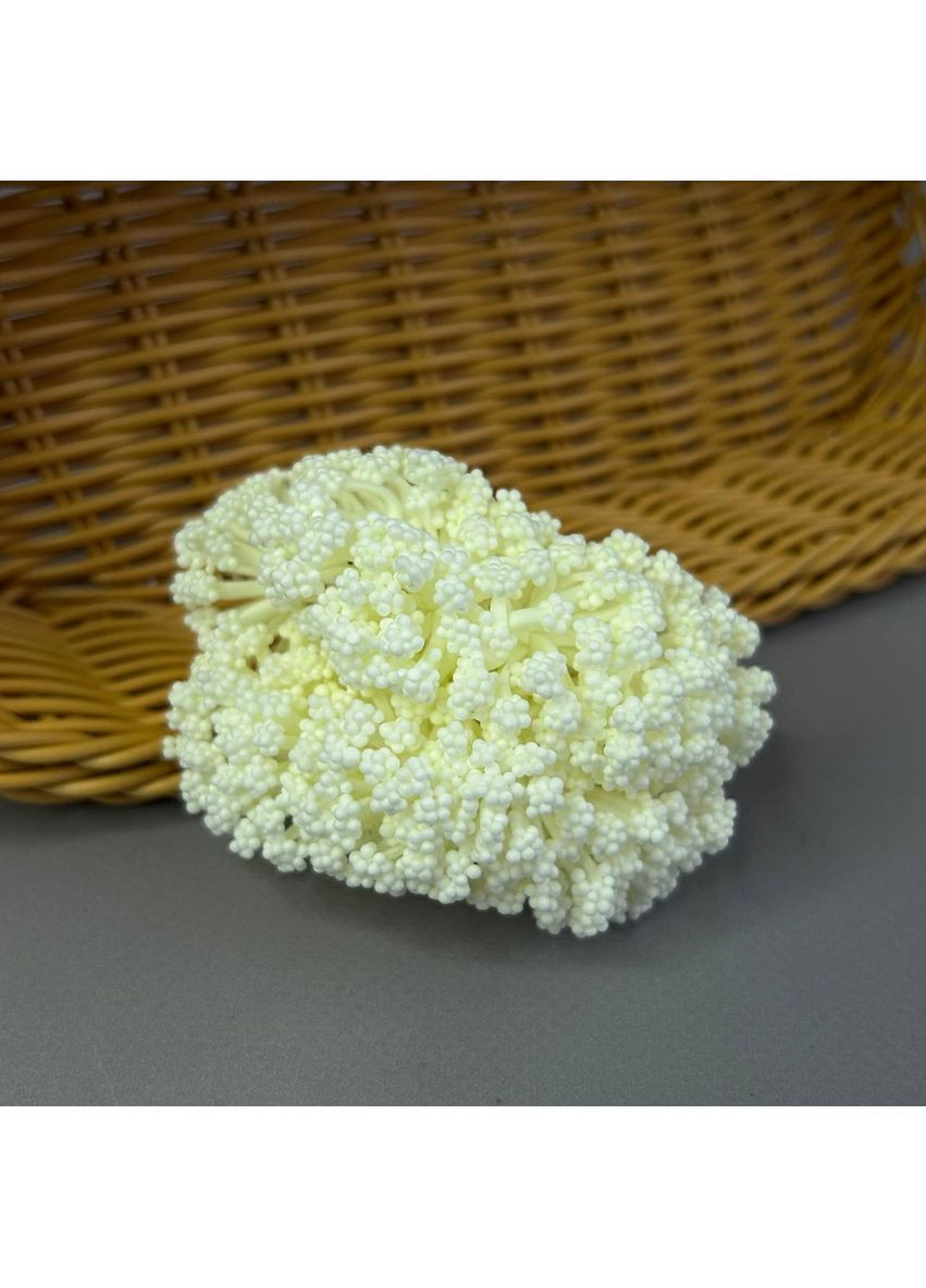 Квітка гіпсофіли з пінопласту 8 см - лимонний світлий Plus-plus (352743462)