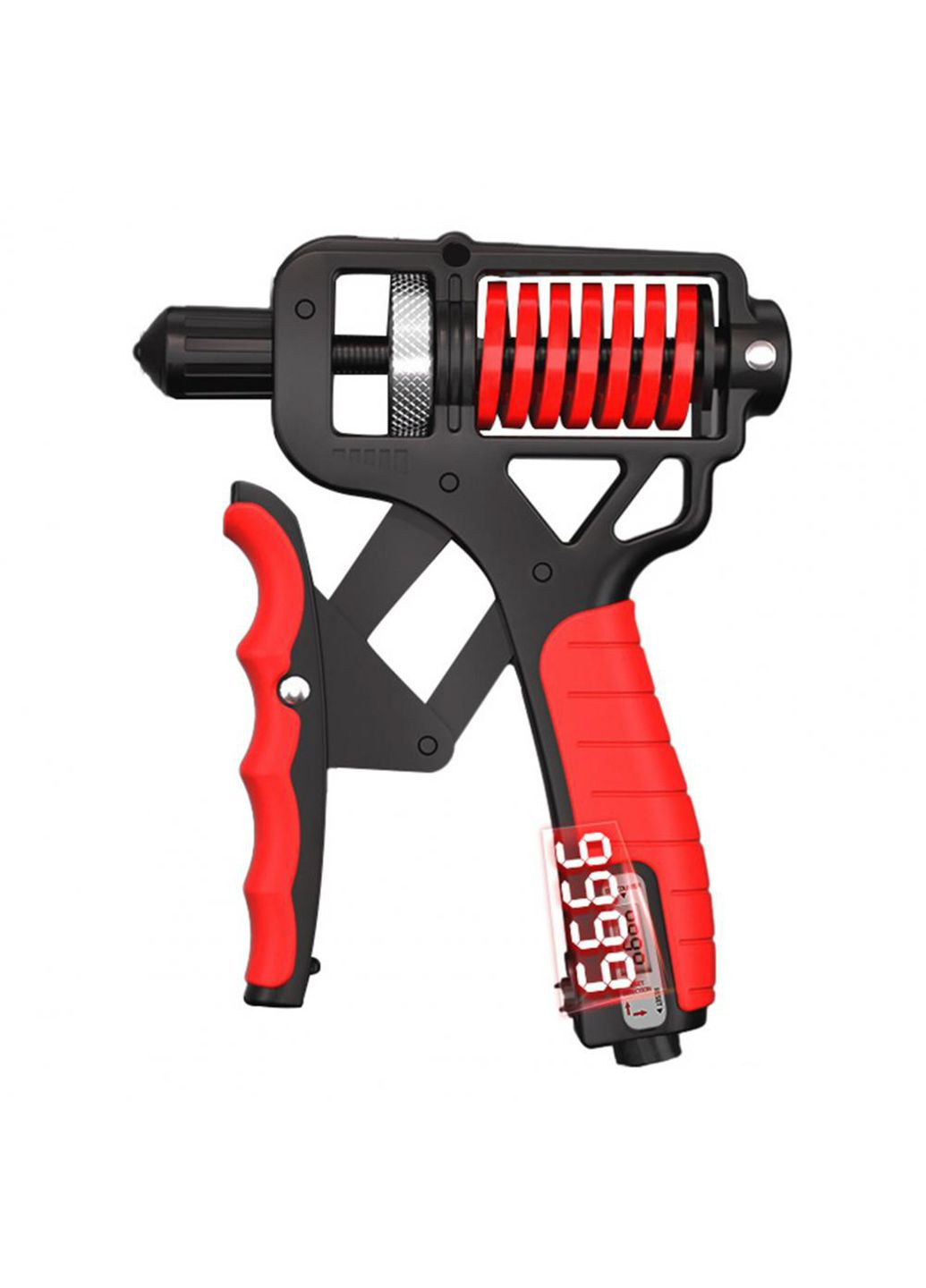 Эспандеры кистевые для рук с регулировкой нагрузки от 5 до 165 кг со счетчиком нажатий до 9999 No Brand (314933758)