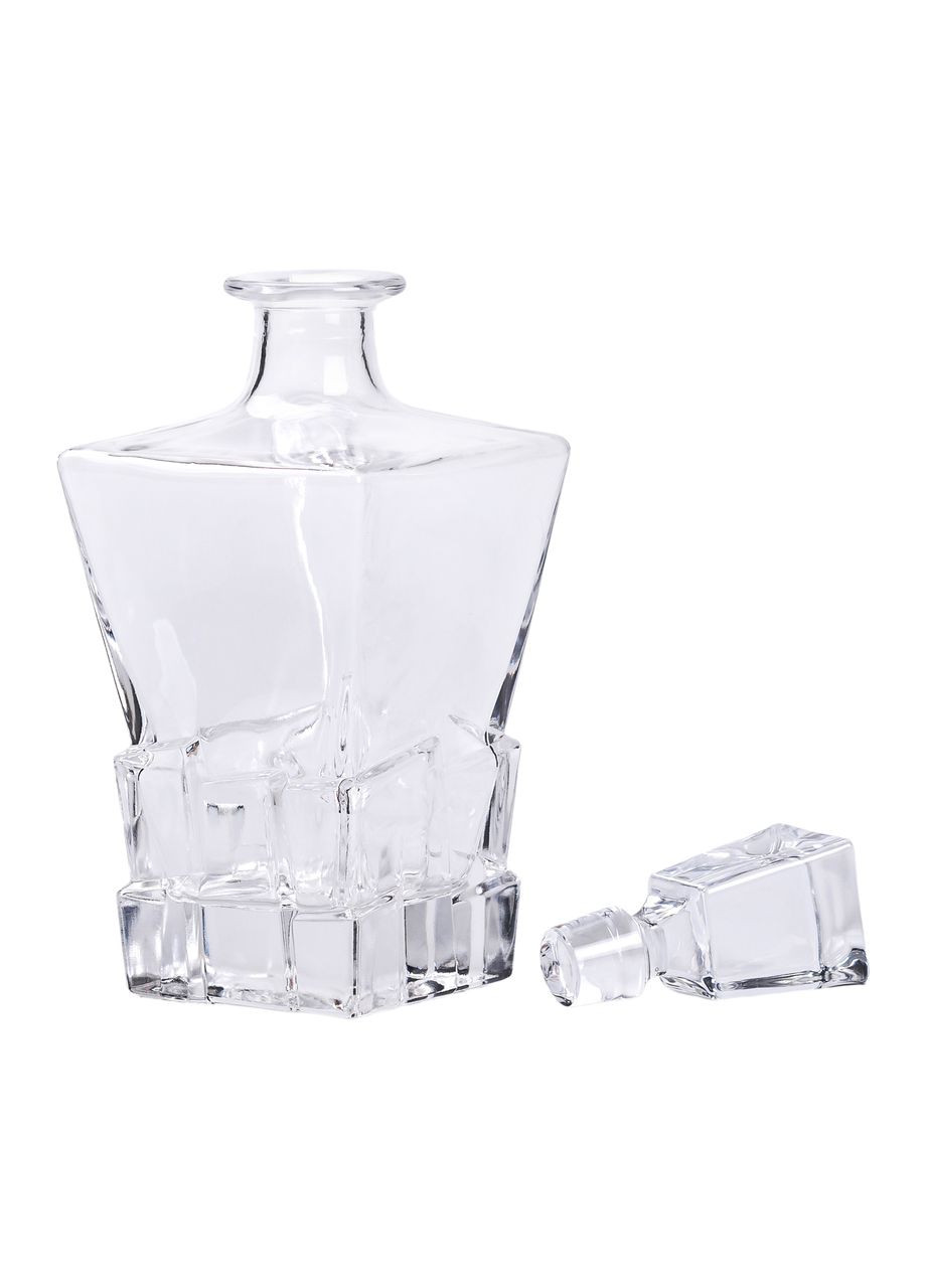 Декантер для виски 1 литр стеклянный под виски 11×11×28 см г с пробкой HP-19-32 Yiwu (353502993)
