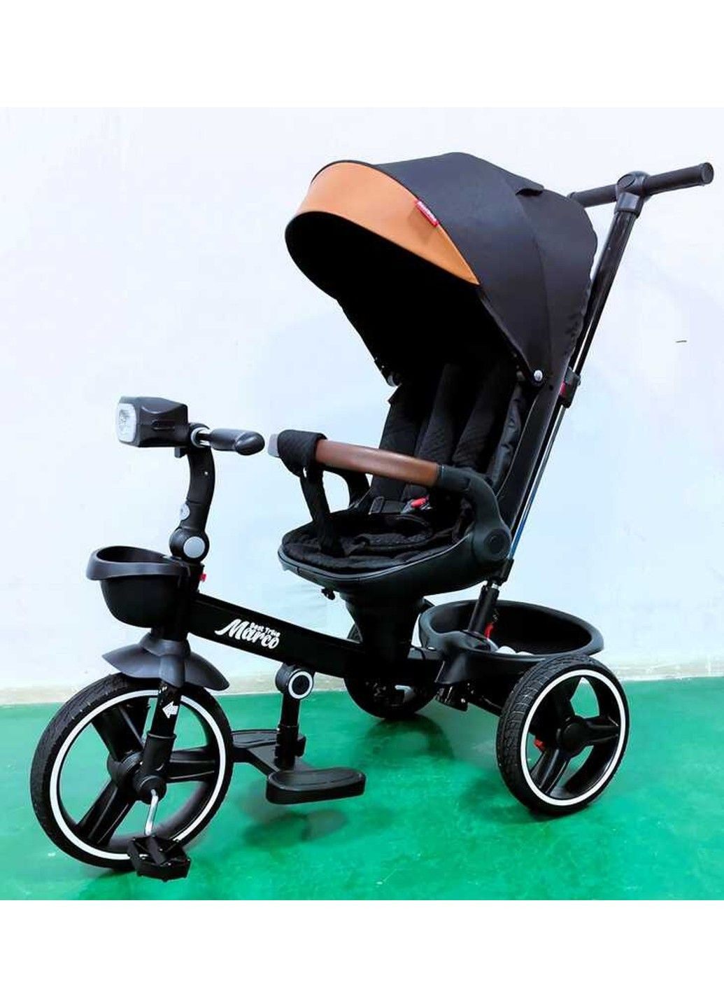 Дитячий велосипед з батьківською ручкою Best Trike (325877385)