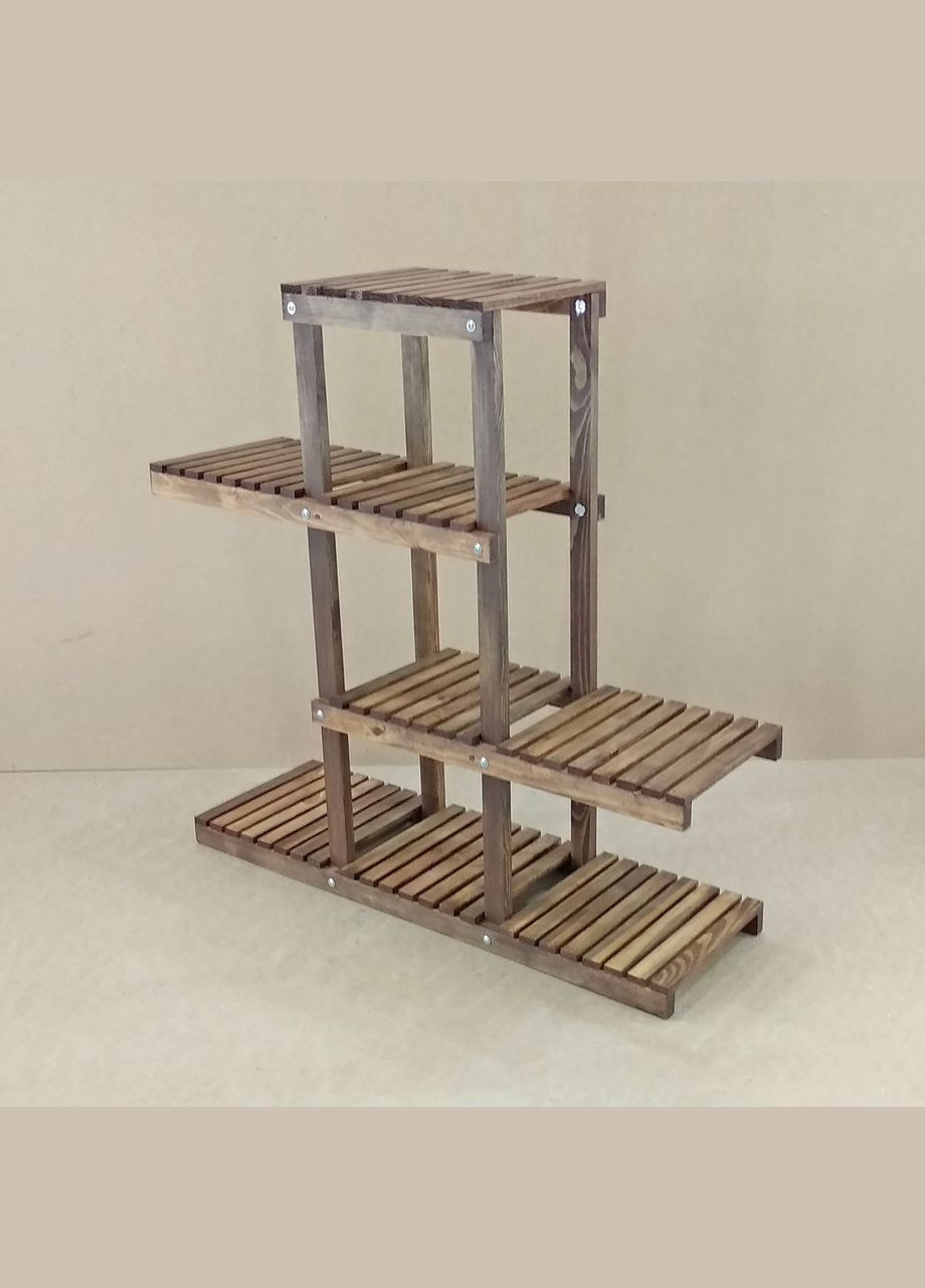 Підставка для квітів з дерева Гасконь капучино (ЦВТ-0023009) No Brand (328226358)