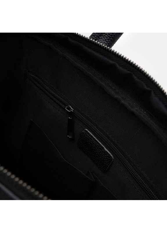 Чоловічий шкіряний портфель K166457bl-black Borsa Leather (366343716)