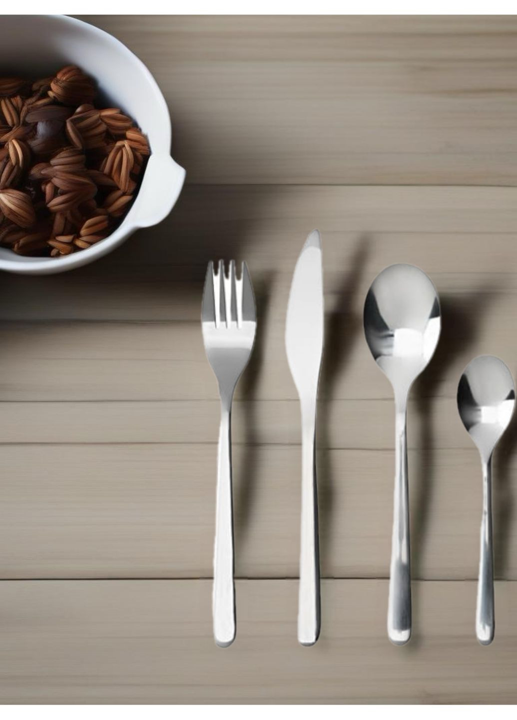 Набір столових приборів ІКЕА IKEA (319337210)