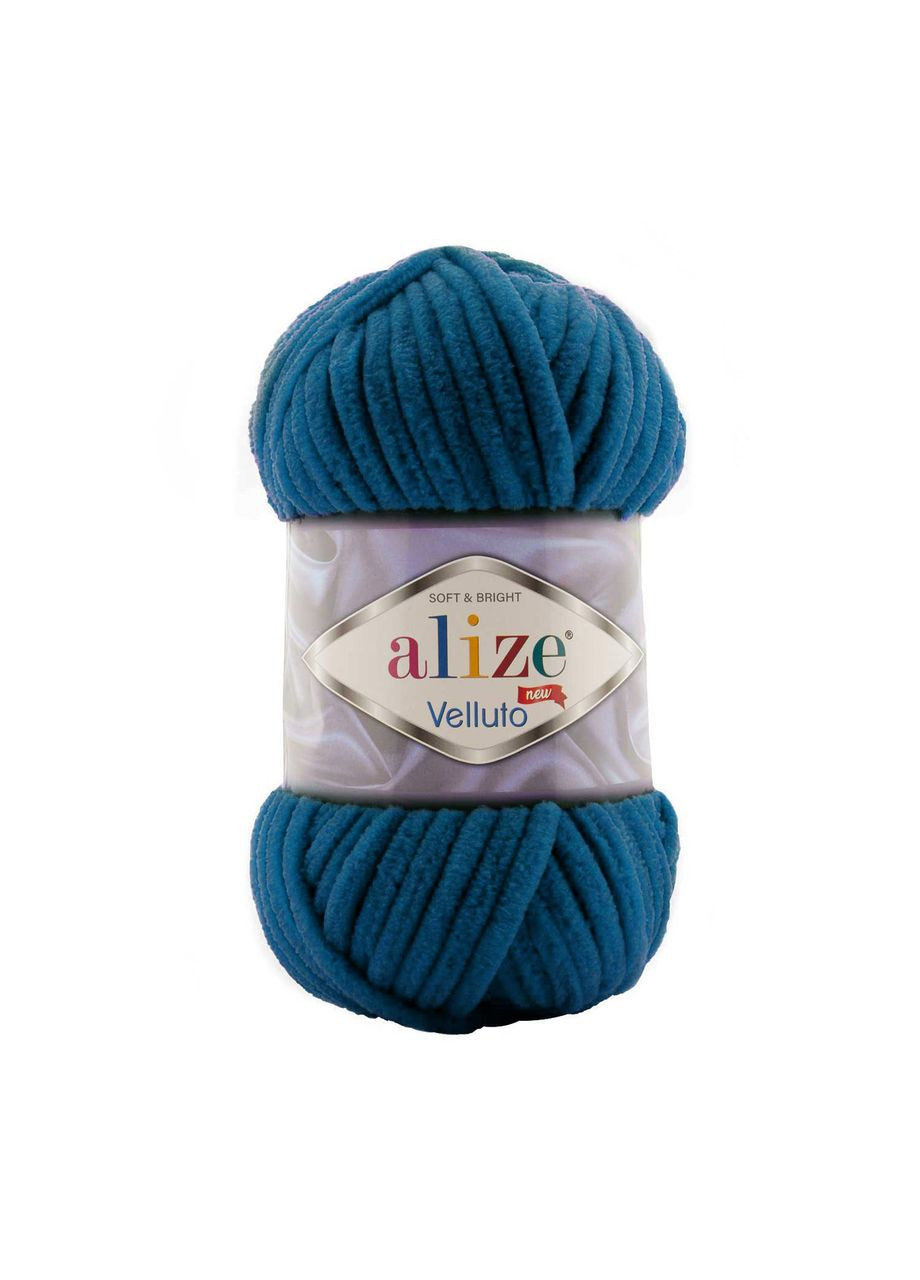 Пряжа VELLUTO 646 плюшевая Alize (326834845)