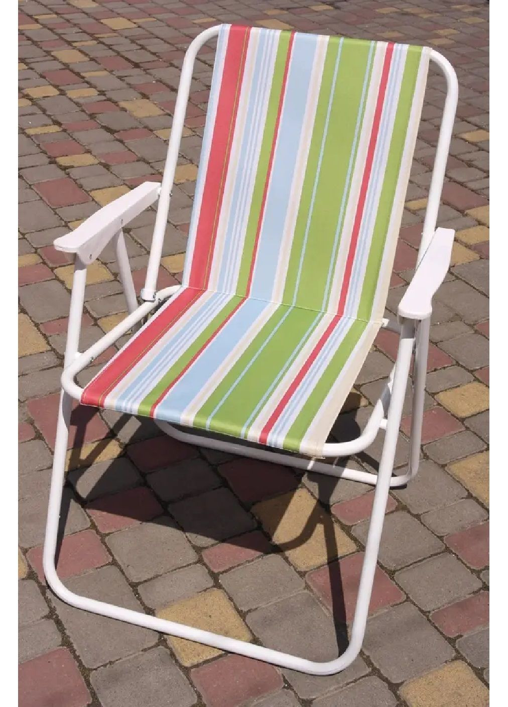 Крісло стілець складаний для походів риболовлі туризму кемпінгу відпочинку на природі 52х48х76 см (476902-Prob) Різнокольорове Unbranded (292549900)
