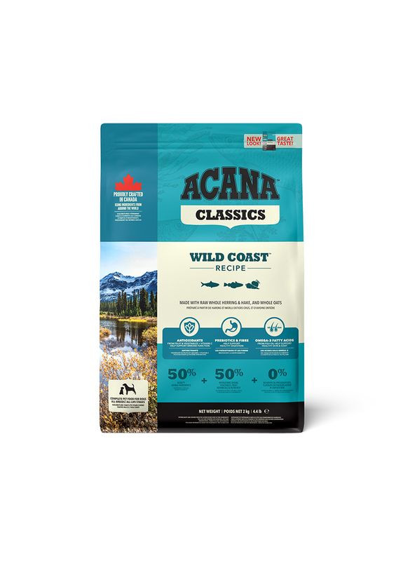 Сухий корм для собак усіх порід та вікових груп Wild Coast 2 кг (a56220) Acana (315424811)