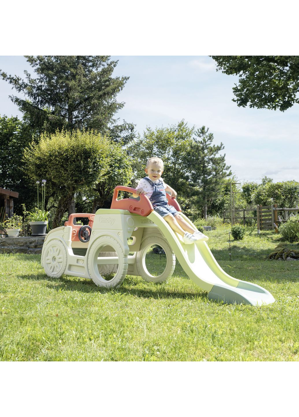 Игровой центр Life Автомобиль путешественника с горкой и песочницей () Smoby 7600840207 (361855726)