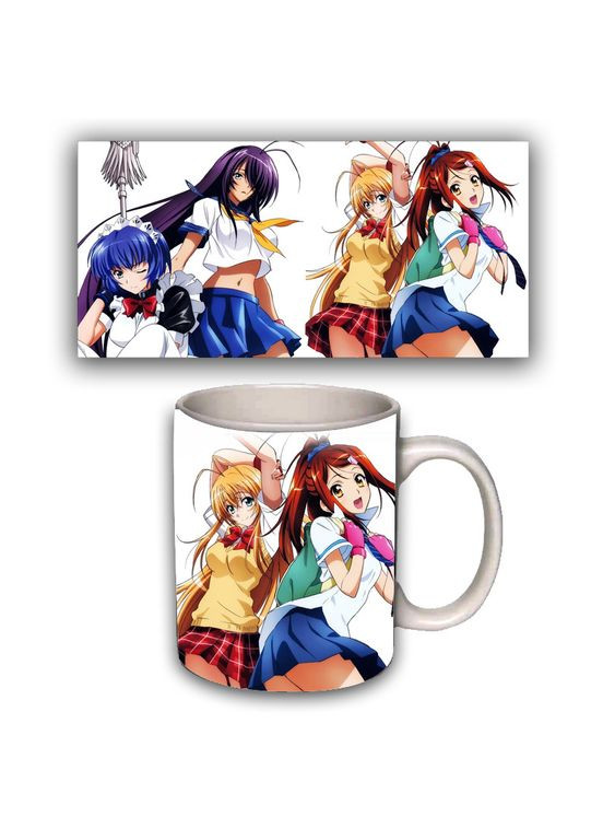 Чашка белая аниме Школьные войны (z1460) No Brand (327004568)