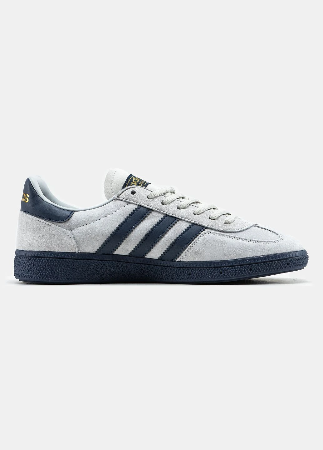 Сірі кросівки чоловічі adidas spezial handball grey blue | адідас спеціал сірі сині всесезон No Brand
