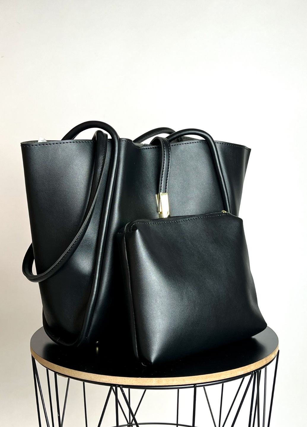 Женская сумка Viola Shopper черная No Brand (290194539)