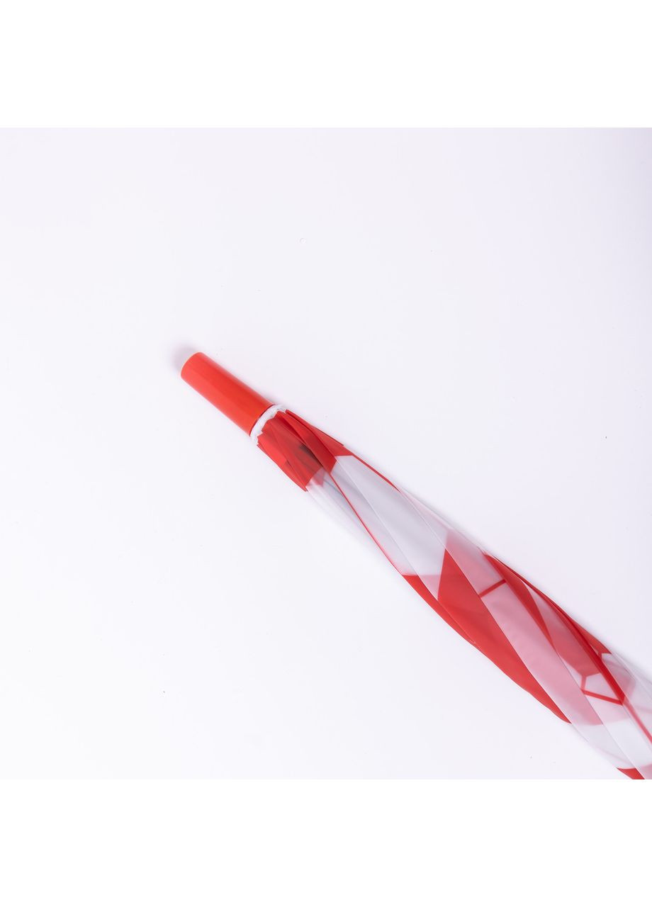 Красный классический детский зонт-трость полуавтомат из полиэстера 8 спиц диаметр 82 см hp-23-9r Yiwu (370675548)