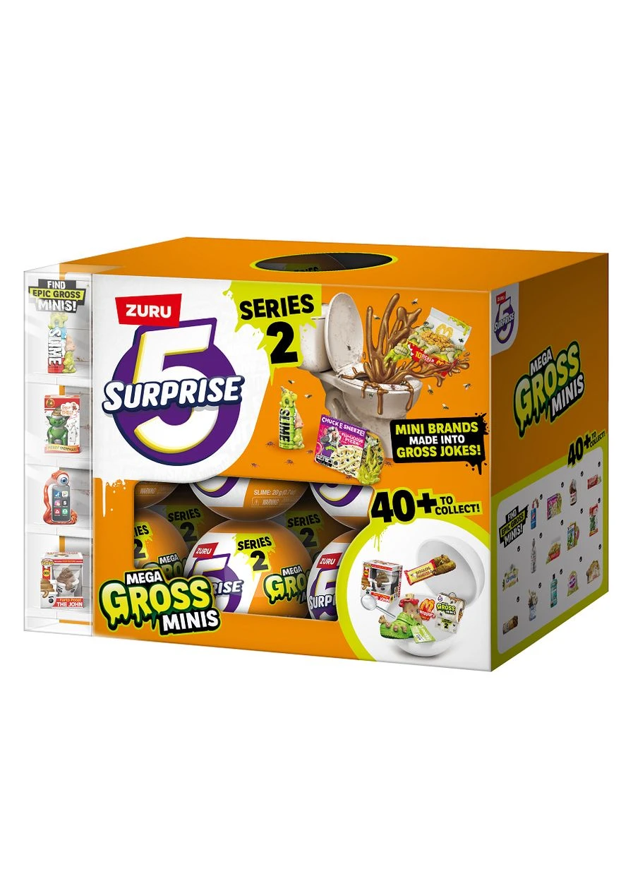 Ігровий набір Zuru Mega Gross Minis Фігурки-сюрприз пластик 20г асортимент ZURU MINI BRANDS (386698396)