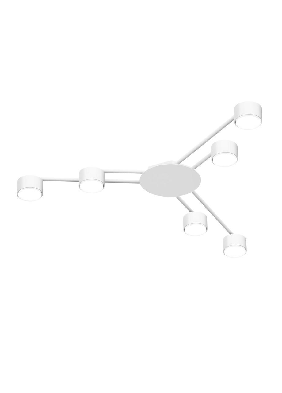 Светильник под лампу 6xGX53 накладной Белый VL-SPF21B-W 27678 Videx (349443777)