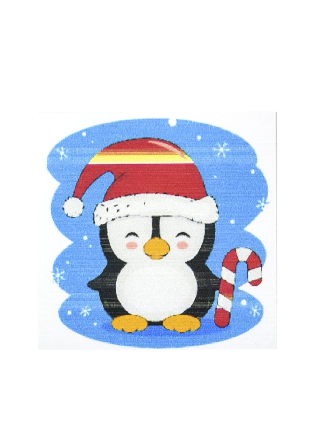 Набор для рисования по номерам "Пингвин с леденцом" размером 20х20 см. цвет разноцветный CB-00288544 Strateg (369123929)