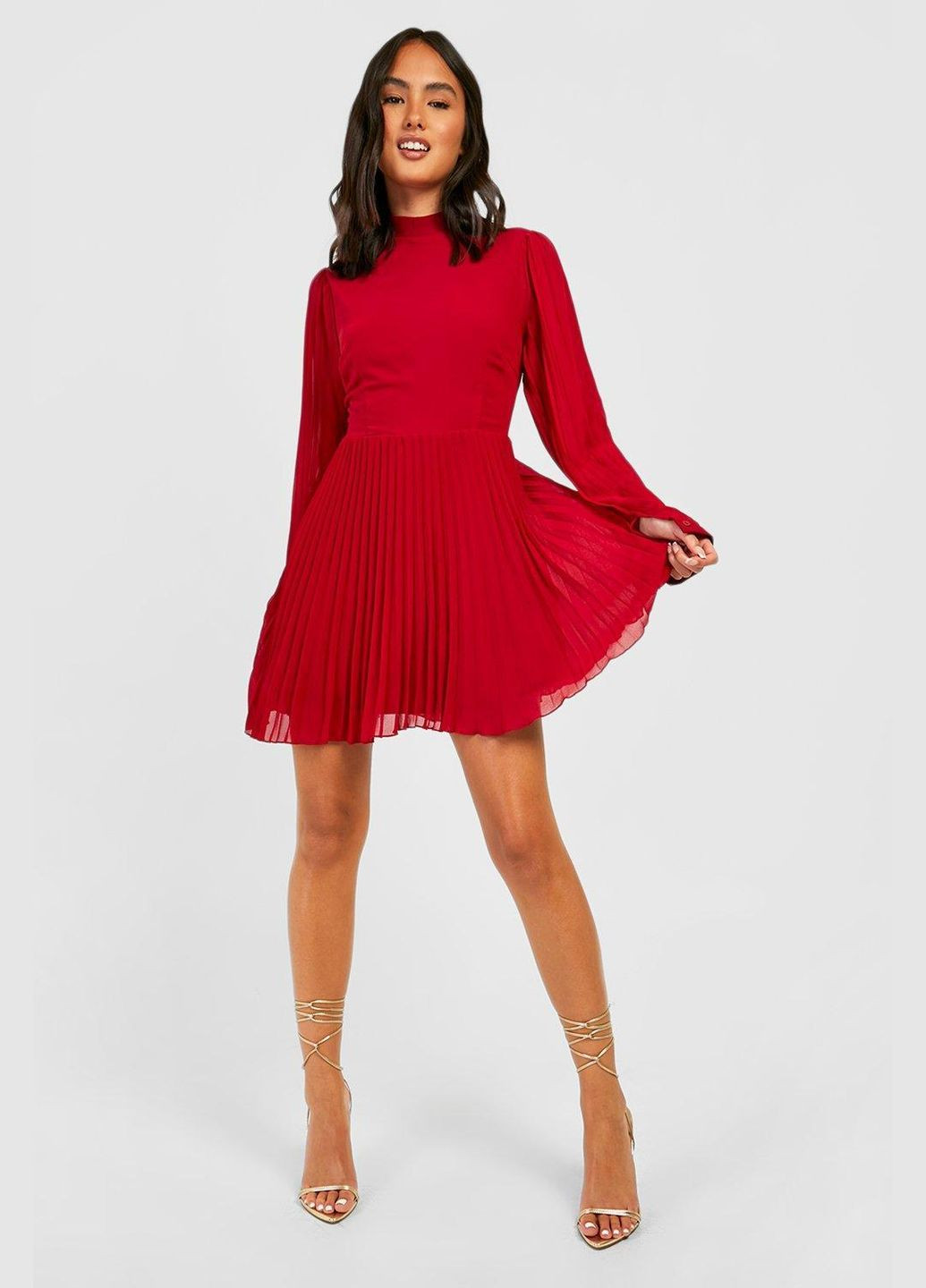 Червона сукня Boohoo