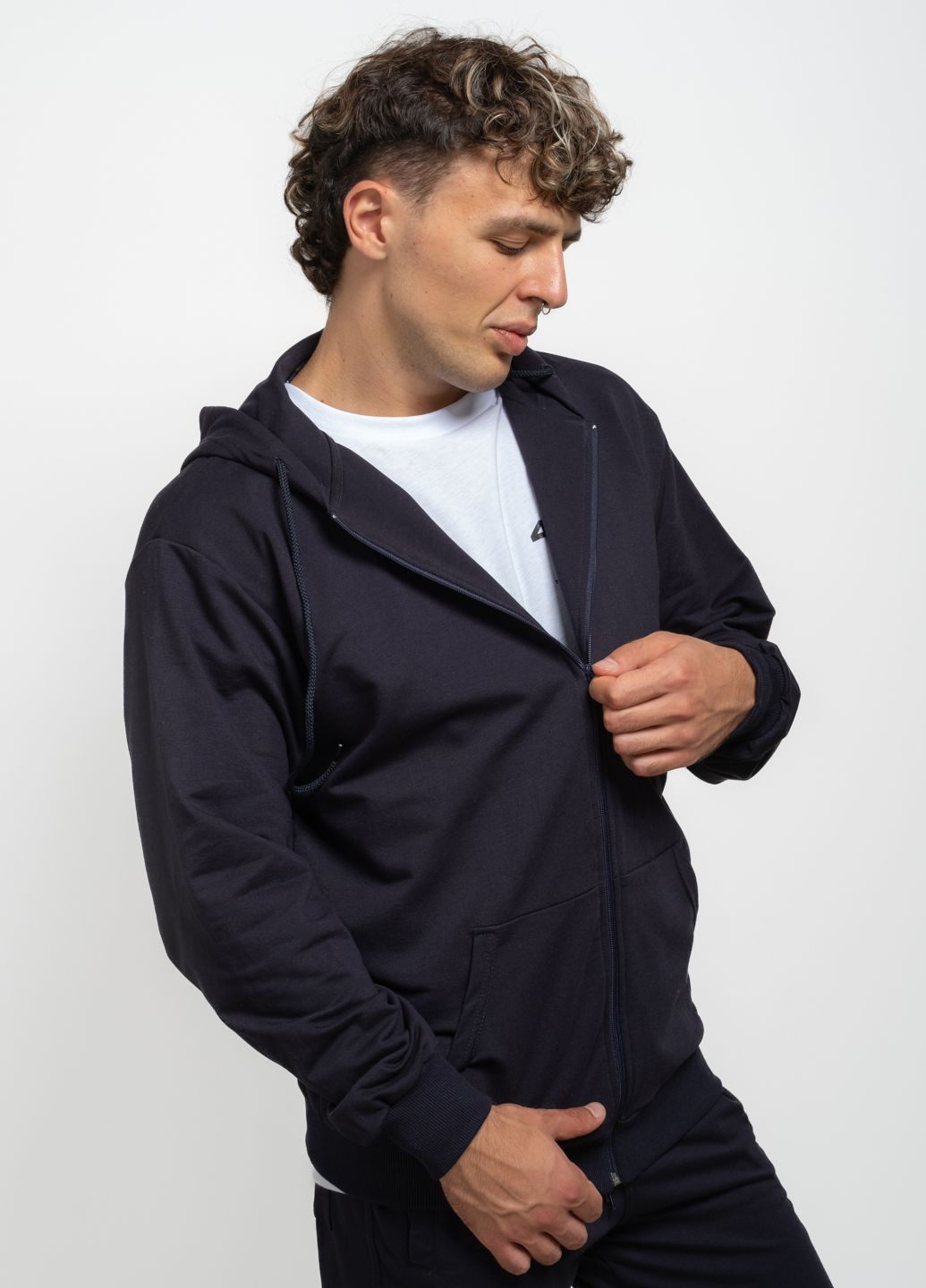 Синя демісезонна куртка чоловіча 344309 Power