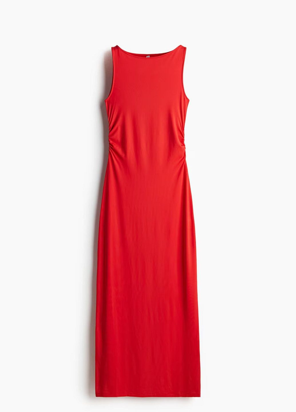 Червона кежуал сукня H&M однотонна