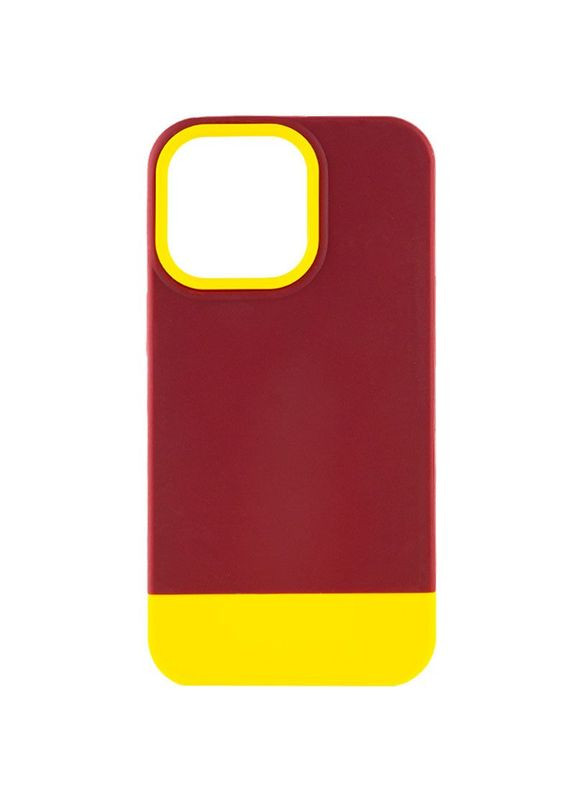 Чохол TPU+PC Bichromatic для Apple iPhone 13 Pro Max (6.7") Бордовий Epik (372972270)