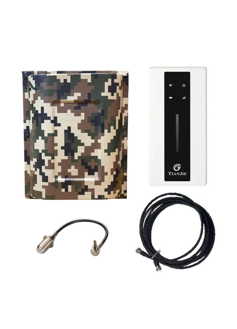 Комплект для 4G комплект інтернету роутер MF710-3 з акумулятором 10000mAh + Razor 15 дБм TianJie (322400972)