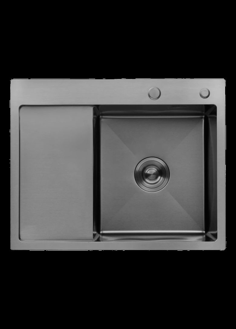 Комплект кухонної мийки Schwarze - 6350RHM PVD (3.0/1.0 мм) Kroner (336933201)