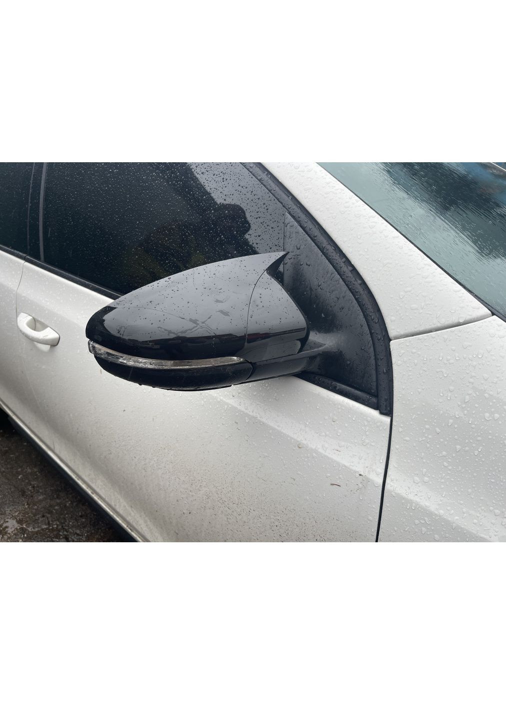 Накладки на зеркала RLine-Look (HB, 2 шт) для Golf 6 2008-2014 гг. Volkswagen (367991689)